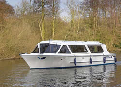 exterior of boat